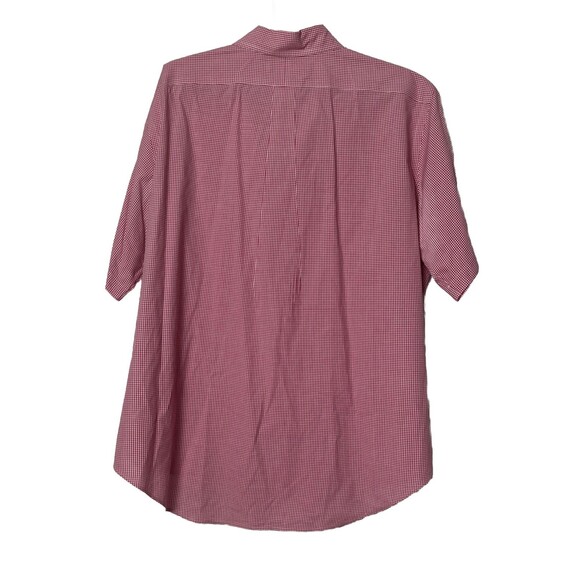 RALPH LAUREN Men’s Short Sleeve Button Up Red Check Shirt Classic Fit XL - Picture 2 of 14